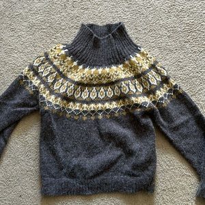 Moon River fair isle sweater